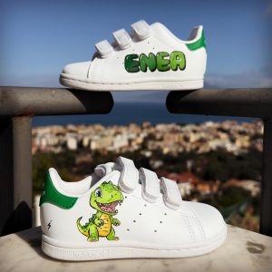 dinosaur-custom-sneakers